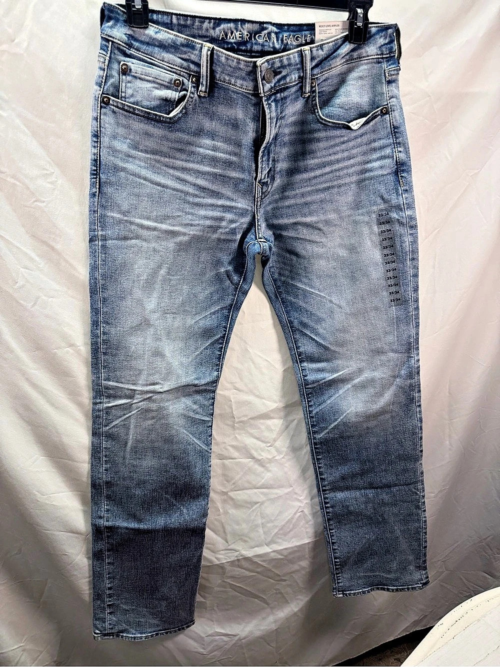 American Eagle NE(X)T LEVEL AIRFLEX Bootcut Jeans Blue Waist 33/34